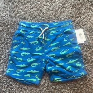 Tucker + Tate Blue Crocodile Print Shorts